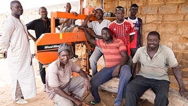 Wood-Mizer Mirror – Sawmilling in Senegal
